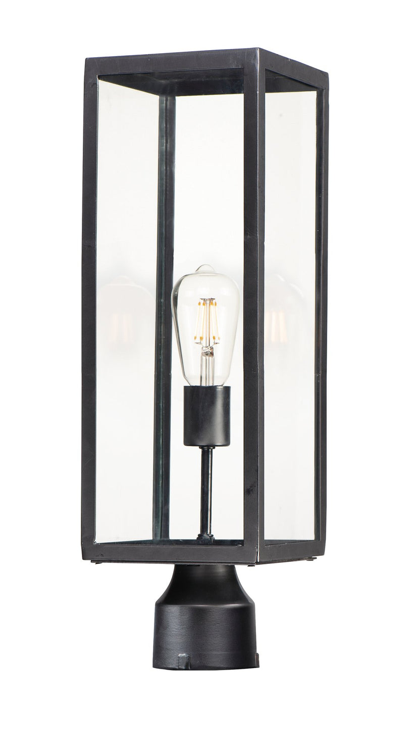 Catalina 1 Light Outdoor Post Lantern in Dark Bronze