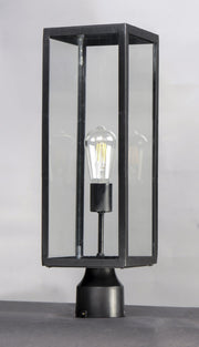 Catalina 1 Light Outdoor Post Lantern in Dark Bronze