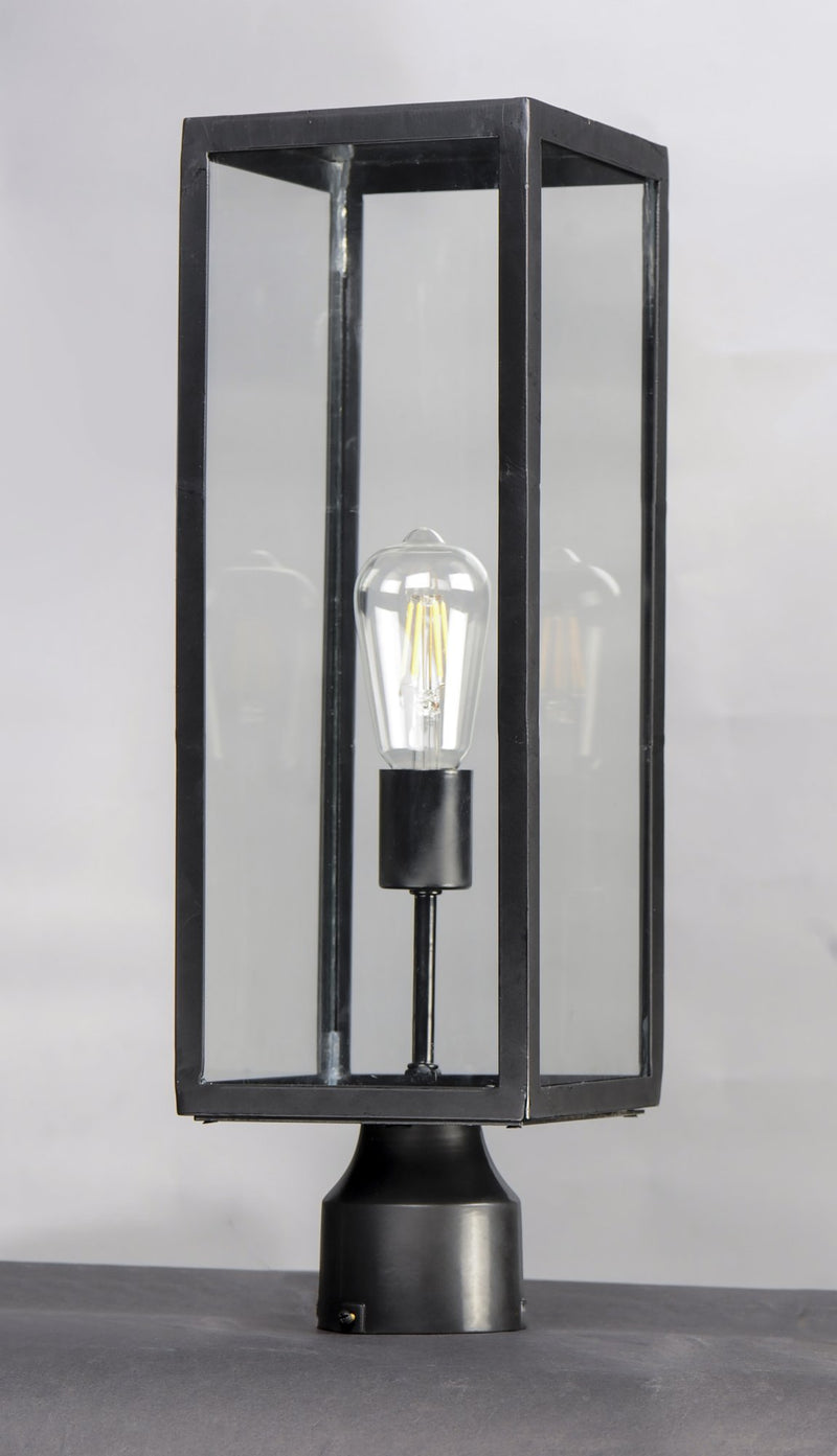 Catalina 1 Light Outdoor Post Lantern in Dark Bronze
