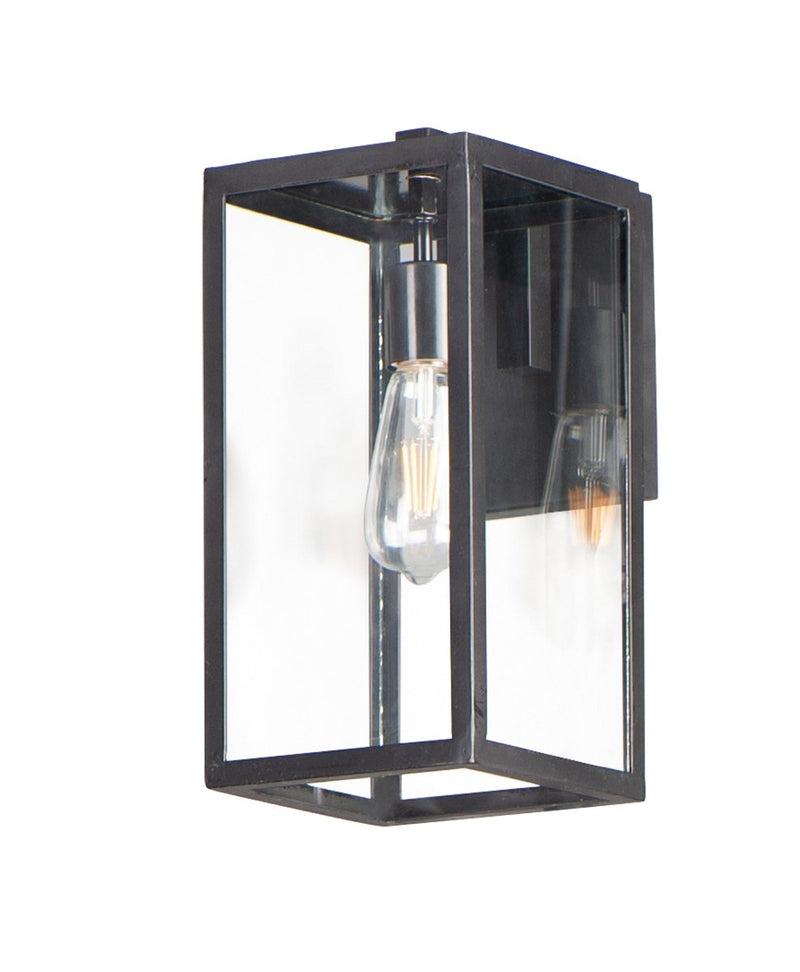 Catalina 1 Light Small Outdoor Wall Sconce in Dark Bronze