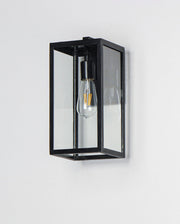 Catalina 1 Light Small Outdoor Wall Sconce in Dark Bronze