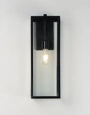 Catalina 1 Light Large Outdoor Wall Sconce in Dark Bronze