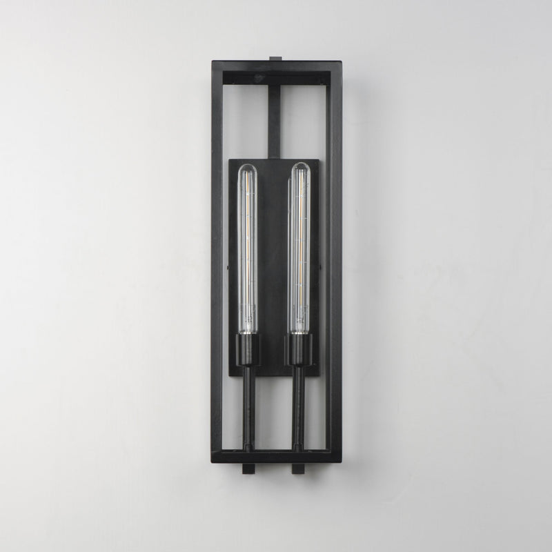 Catalina 2 Light Extra Large Outdoor Up-Light Wall Sconce in Dark Bronze