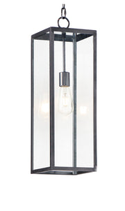 Catalina 1 Light Outdoor Hanging Lantern in Dark Bronze