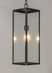 Catalina 1 Light Outdoor Hanging Lantern in Dark Bronze
