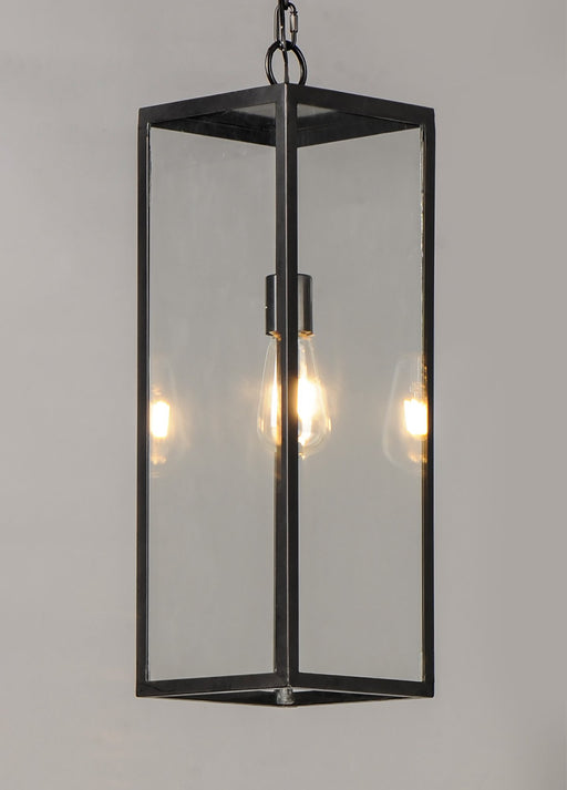 Catalina 1 Light Outdoor Hanging Lantern in Dark Bronze