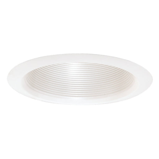 Recessed Lighting 6" Baffle Trim for Shallow Housing in White Trim / Baffle