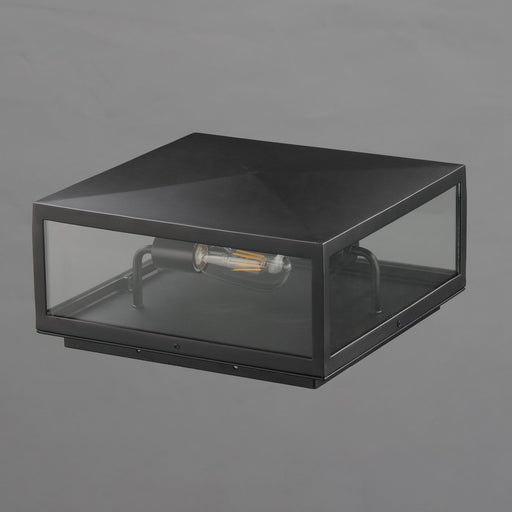 Catalina 2 Light Outdoor Ceiling Light in Dark Bronze