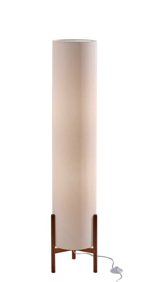 Sonora 2-Light Floor Lamp in Walnut