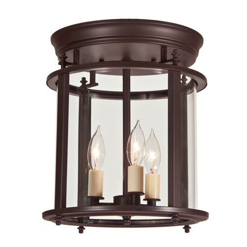 Mayson Bent Glass Ceiling Lantern - Medium - Lamps Expo