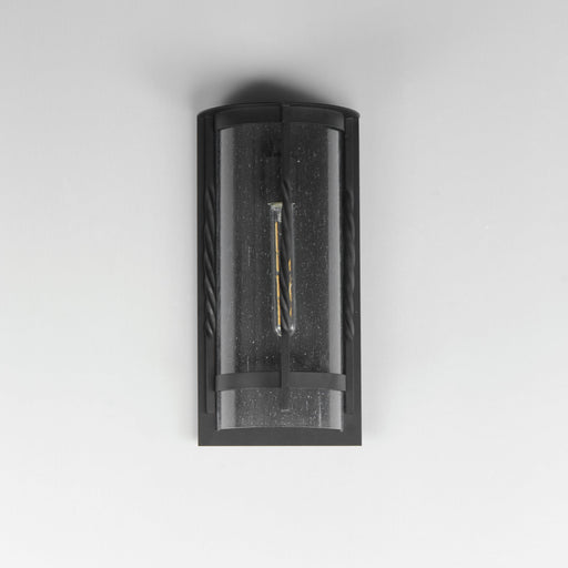 Foundry 16" 1 Light Outdoor Wall Sconce in Black