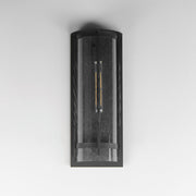 Foundry 20" 1 Light Outdoor Wall Sconce in Black