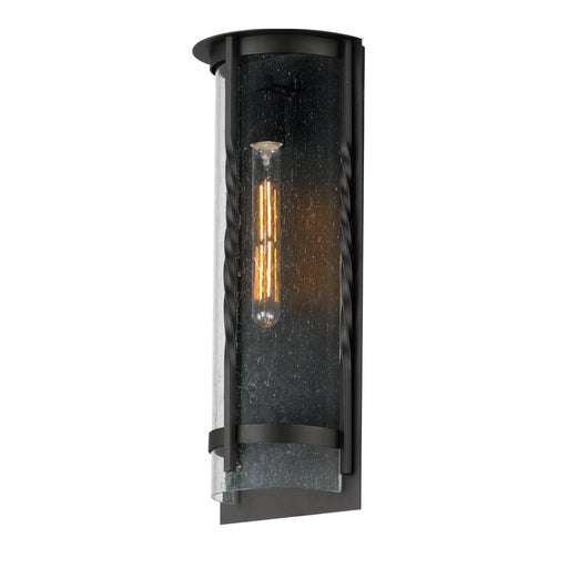 Foundry 20" 1 Light Outdoor Wall Sconce in Black