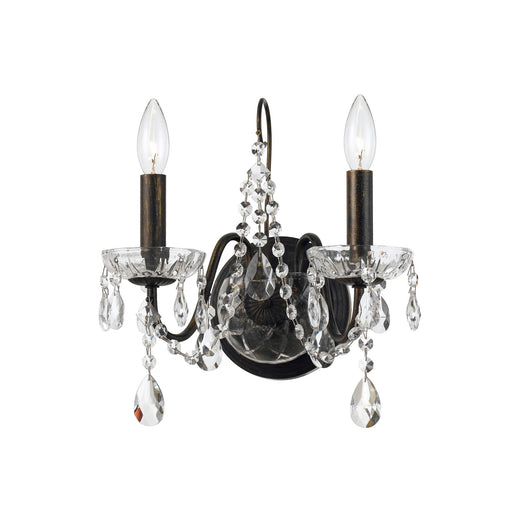 Butler 2 Light 14" Sconce in English Bronze