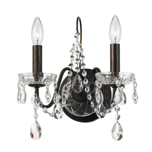 Butler 2 Light 14" Sconce in English Bronze