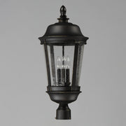 Dover Cast 25.5" 3 Light Outdoor Post Lantern in Bronze