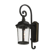 Dover Cast 19.5" 1 Light Outdoor Wall Lantern in Bronze