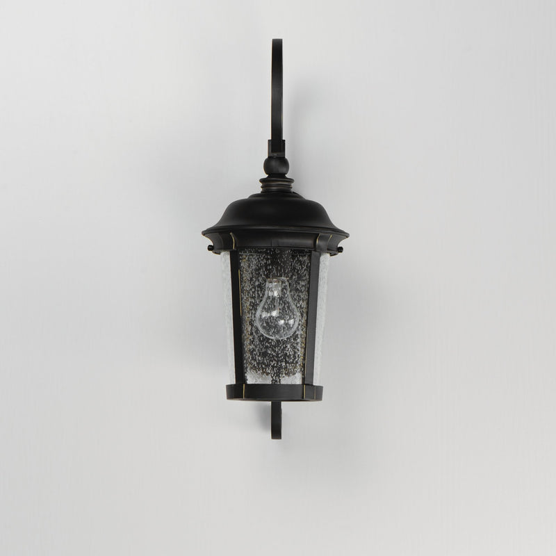 Dover Cast 19.5" 1 Light Outdoor Wall Lantern in Bronze
