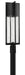 Shelter LED Post Top or Pier Mount Lantern in Black