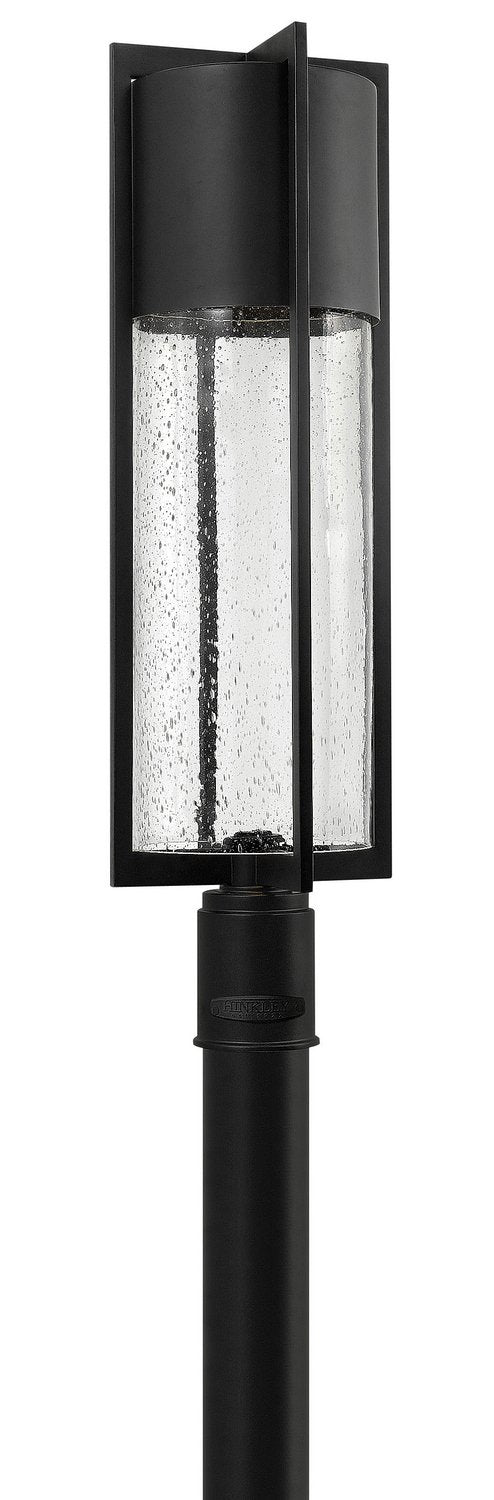Shelter Outdoor Post Light in Black