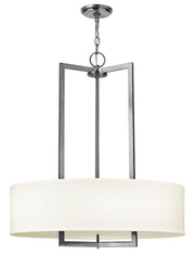 Hampton 3-Light Pendant in Antique Nickel