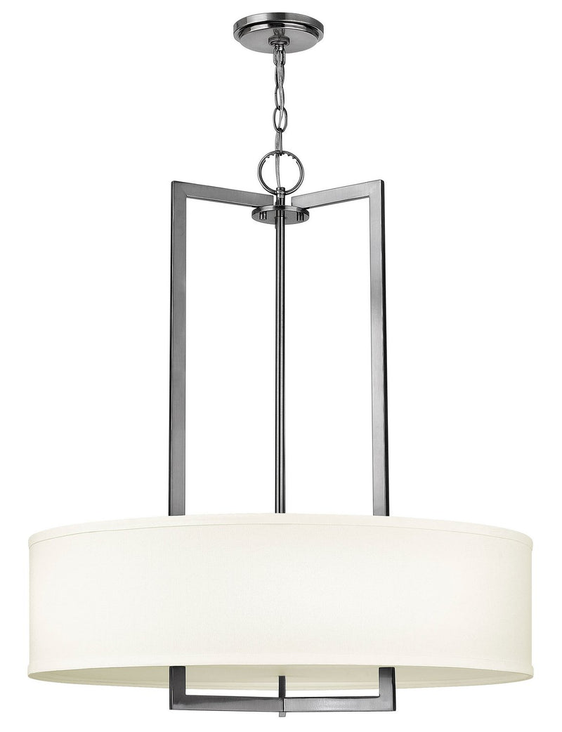 Hampton 3-Light Pendant in Antique Nickel