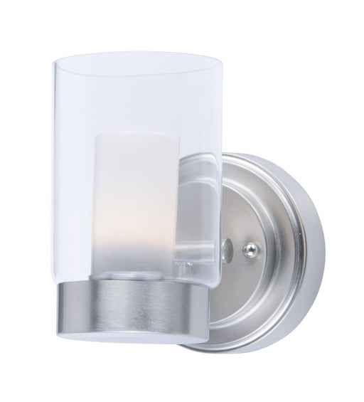 Mod 1 Light LED Wall Sconce in Satin Nickel