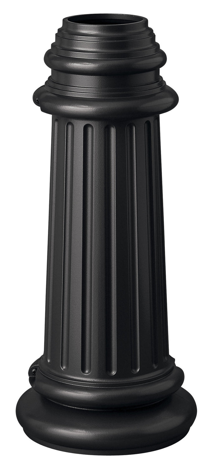 Accessory Direct Burial Post Slip Base in Black