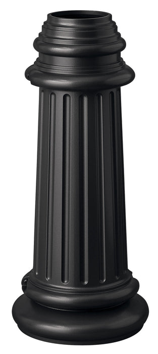 Accessory Direct Burial Post Slip Base in Black
