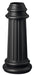 Accessory Direct Burial Post Slip Base in Black