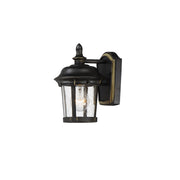 Dover Cast 9.5" 1 Light Outdoor Wall Lantern in Bronze