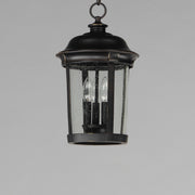 Dover Cast 3 Light Outdoor Hanging Lantern in Bronze