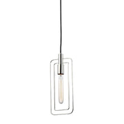 Masonville Small Pendant in Polished Nickel
