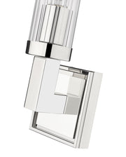 Beau 1 Light 4.5" Wall Sconce, Clear Shade in Polished Nickel