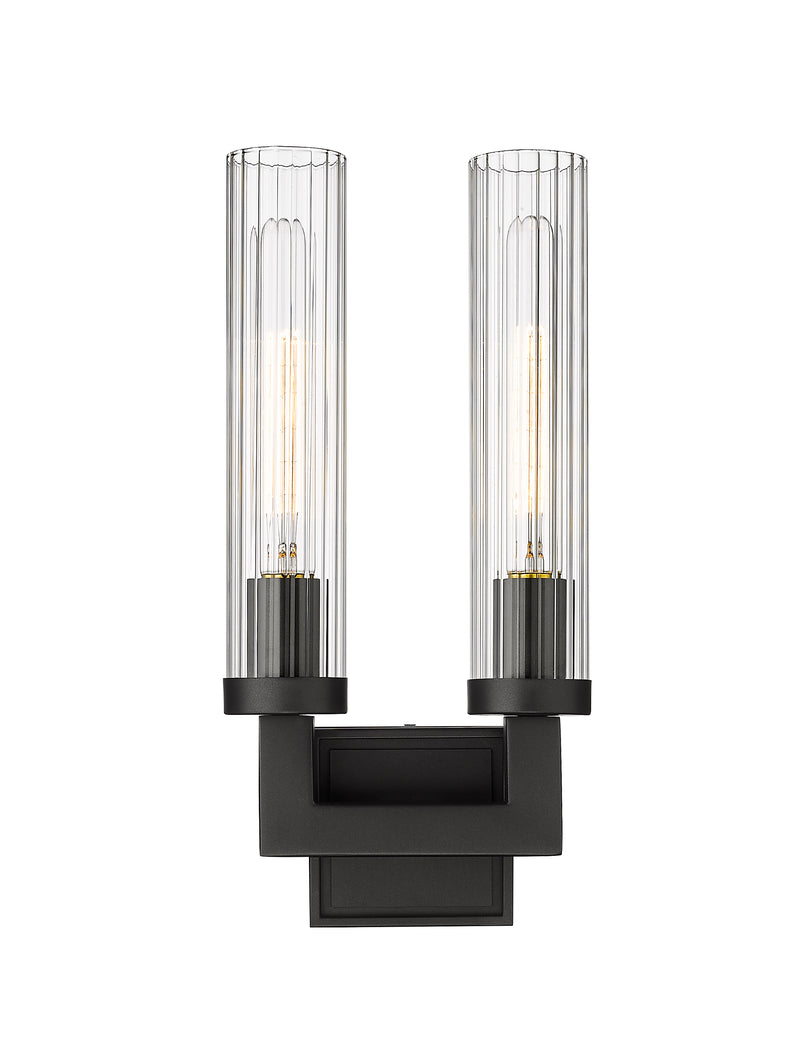 Beau 2 Light 8.25" Wall Sconce in Bronze