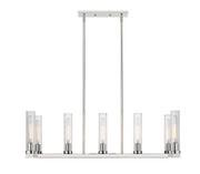 Beau 7 Light 44" Linear Pendant in Polished Nickel