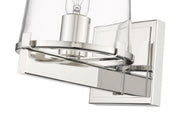 Callista 1 Light 6.5" Wall Sconce, 9" Tall in Polished Nickel