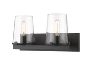 Callista 2 Light 18.25" Vanity in Matte Black