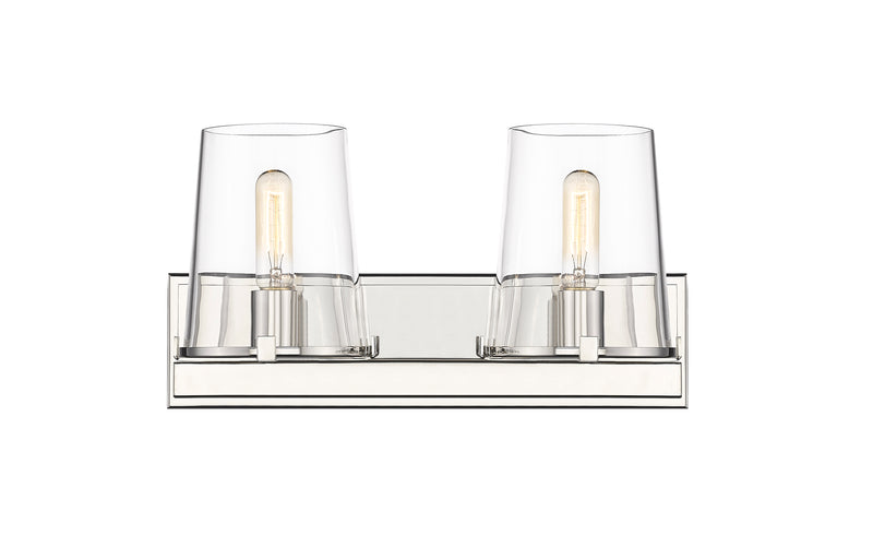 Callista 2 Light 18.25" Vanity in Polished Nickel