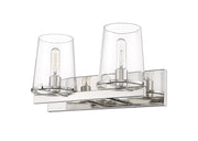 Callista 2 Light 18.25" Vanity in Polished Nickel