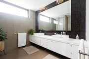 Callista 2 Light 18.25" Vanity in Polished Nickel in a room setting