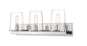 Callista 3 Light 27.5" Vanity in Polished Nickel
