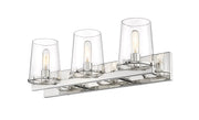 Callista 3 Light 27.5" Vanity in Polished Nickel