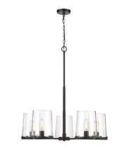 Callista 5 Light 33" Chandelier in Matte Black