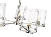 Callista 5 Light 33" Chandelier in Polished Nickel