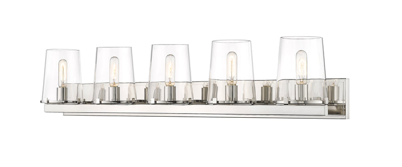 Callista 5 Light 47" Vanity in Polished Nickel