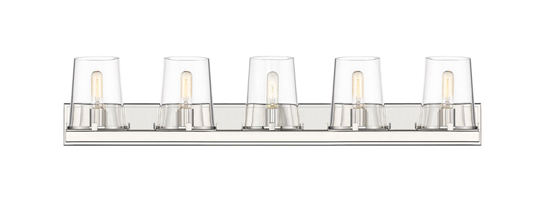 Callista 5 Light 47" Vanity in Polished Nickel