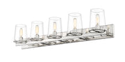 Callista 5 Light 47" Vanity in Polished Nickel