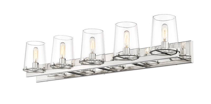 Callista 5 Light 47" Vanity in Polished Nickel