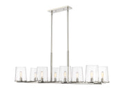 Callista 8 Light 56" Linear Pendant in Polished Nickel